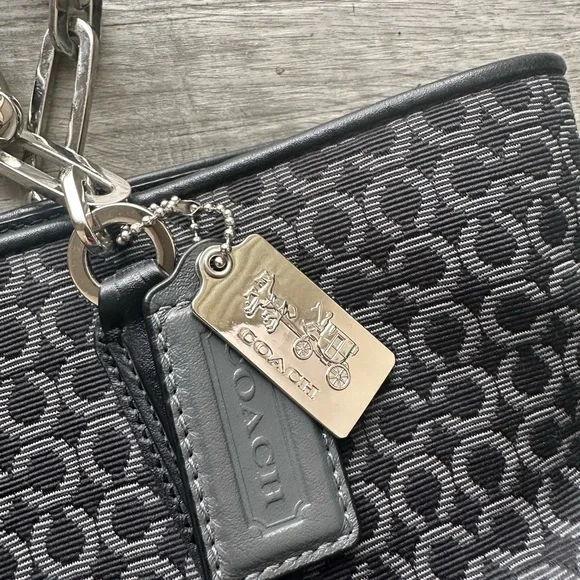 Elegant coach Tote Bag beautiful chic - Picture 5 of 6